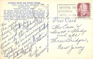 Huntsville Alabama Space Rocket Center Vintage Postcard K7876231