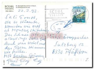 Modern Postcard Inn in St. Georgskirche put Scuol