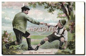 Old Postcard Folklore Games