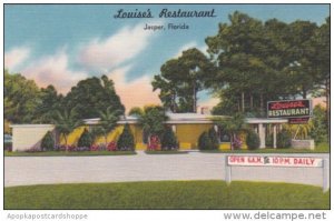 Florida Jasper Louise's Restaurant