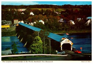 Canada Hartland N.B.  Longest Covered Bridge
