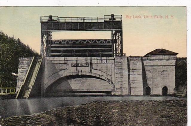 New York Little Falls Big Lock 1913