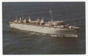 USS Acadia Destroyer Tender US Navy Ship #2 postcard