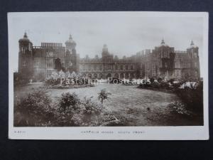 Hertfordshire HATFIELD HOUSE South Front c1909 Old RP Postcard by Kingsway
