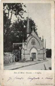 CPA Env. de MÉRU ESCHES - L'Église (130933)