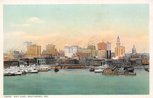 Sky Line Baltimore, Maryland MD Postcards