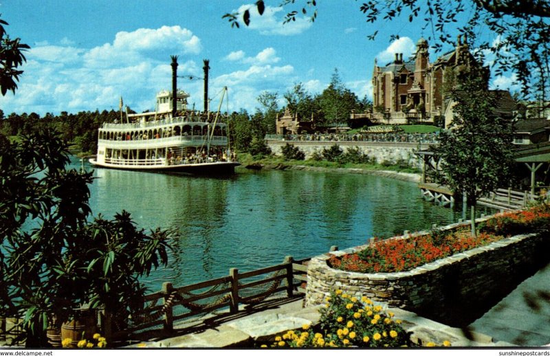 Florida Walt Disney World Sternwheeler Admiral Joe Fowler 1973