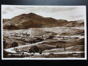 Scotland: Ben Venue and Aberfoyle - Trossachs Road RP c1932