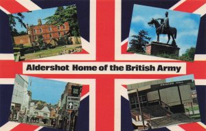 Aldershot Home Of The British Army Union Street Civic Hall Postcard