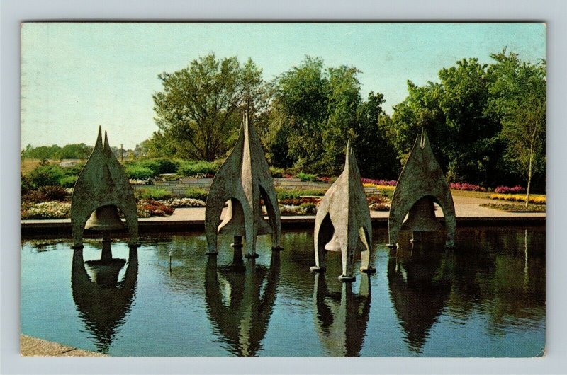 Belleville, IL-Illinois, Angelus Bells, Vintage Chrome c1970 Postcard