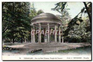 Old Postcard Palace Petit Trianon Park Temple of L & # 39Amour