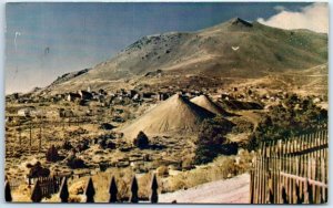 Postcard - Mine Tailings - Virginia City, Nevada