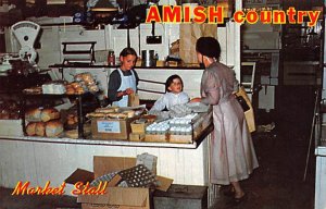 Amish Farmer's Market Stands Lancaster, Pennsylvania PA s 