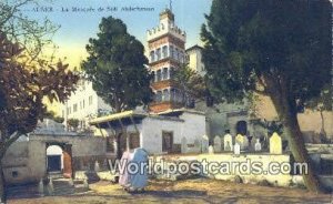 La Mosquee de Sidi Aberhaman Alger Algeria, Africa, Unused 