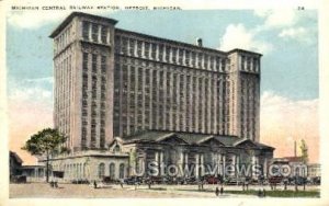 Michigan Central Station in Detroit, Michigan