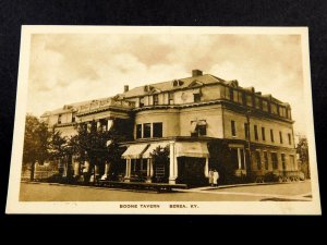 Vintage Monotone Boone Tavern, Berea, KY Albertype Co. Postcard P25