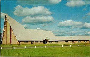 First Lutheran Church Hayward Wisconsin WI Brown Vintage Postcard UNP Claire Vtg 