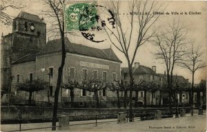 CPA SOUILLAC - l'Hotel de Ville et le Clocher (223718)