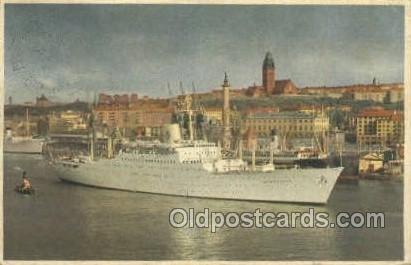 MS Stockholm Ship 1953 