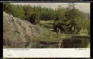 Pool in Rockwood Park, St John, NB early colour PC