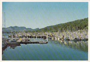 Canada British Columbia Queen Charlotte Islands Showing Fishing Boats