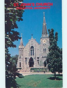 Unused Pre-1980 CHURCH AT CREIGHTON UNIVERSITY Omaha Nebraska NE L7124@
