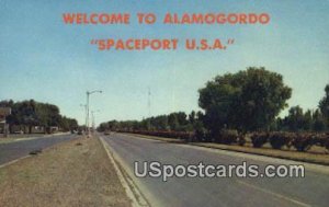US Highway 54 & 70 in Alamogordo, New Mexico