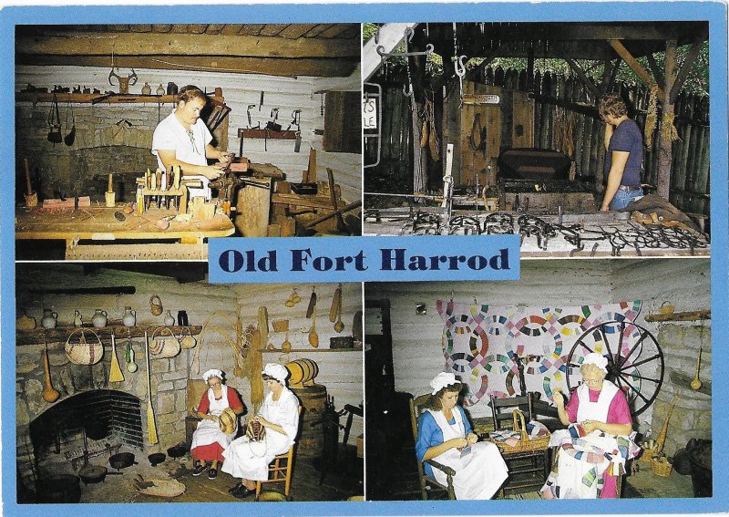 Old Fort Harrod State Park Harrodsburg Kentucky  4 by 6