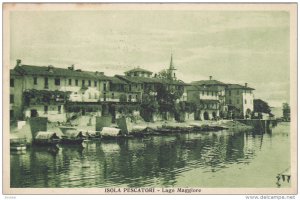 LAGO MAGGIORE, Italy, 1910-1920s; Isola Pescatori