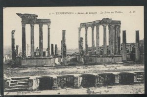 Tunisia Postcard - Teboursouk - Ruines De Dougga - La Scene Du Theatre  RS15768