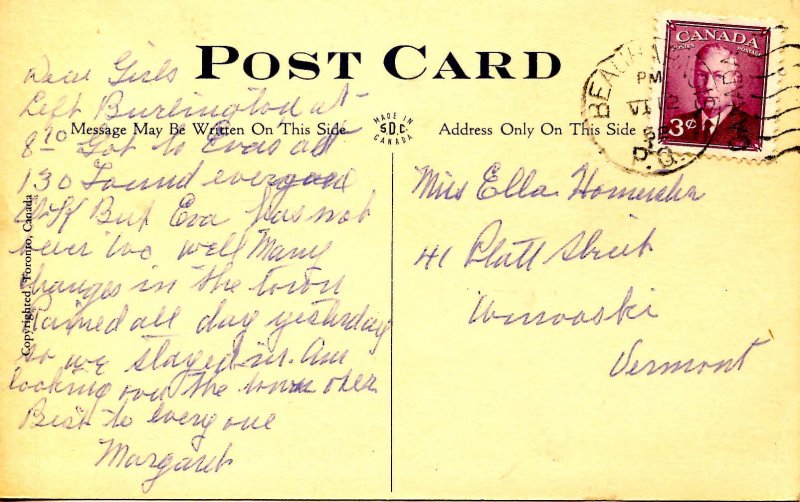 Canada - Quebec, Beauharnois. Canoeing