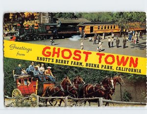 Postcard Ghost Town, Knott's Berry Farm, Buena Park, California, USA