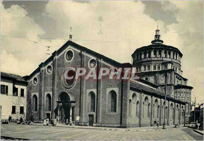 Modern Postcard Milano Church of St. Mary of Grazie