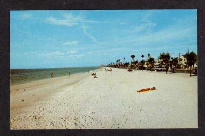 FL Homes Beach PASS-A-GRILLE FLORIDA Postcard PC