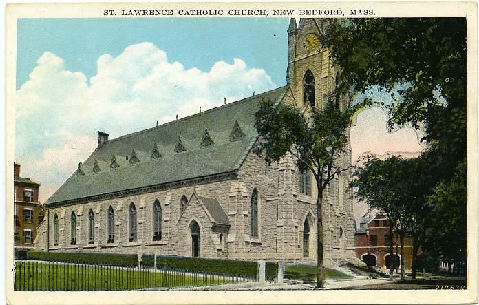 St. Lawrence Catholic Church - New Bedford MA, Massachusetts - WB