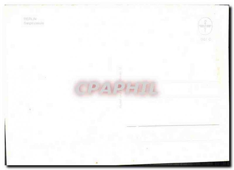 Postcard Modern Berlin Siegessaule