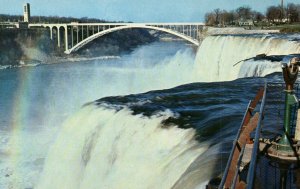 Rainbow Bridge and American Falls,Niagara Falls,NY