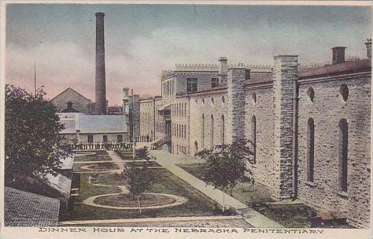 Nebraska Lincoln Dinner Hour At The Nebraska Penitentiary Albertype