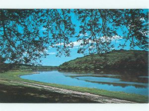 Pre-1980 RIVER SCENE Between Rockford & Dixon Illinois IL AE5878@