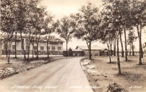 J62/ Utica Illinois RPPC Postcard c1940s Starved Rock Lodge Building 227