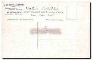 Postcard Old Paris Bords de Seine