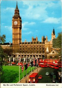 England London Big Ben and Parliament Square