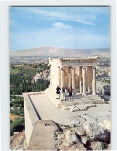 Postcard Nike Temple, Acropolis, Athens, Greece