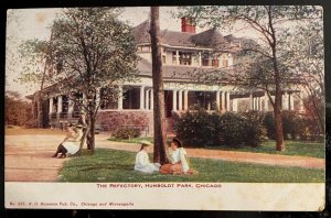 Vintage Postcard 1907-1915 The Refectory, Humboldt Park, Chicago. Illinois (IL)