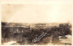 City of Fort-de-France Real Photo Martinique 1911, no stamp 