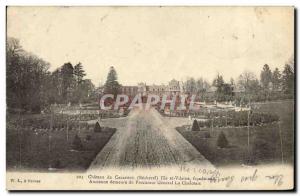 Old Postcard Becherel Chateau Caradeuc Facade Sud former home of Attorney Gen...