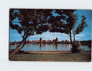 Postcard Downtown Vancouver as seen from Stanley Park Vancouver Canada