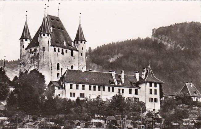 Switzerland Thun Das Schloss 1960 Photo