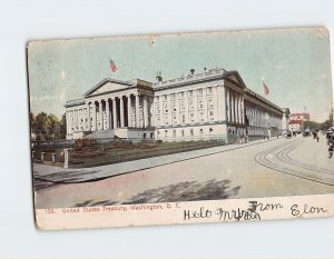 Postcard United States Treasury Washington District of Columbia USA