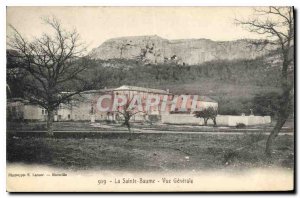 Old Postcard La Sainte Baume Vue Generale